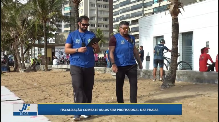 Cref fiscaliza orla de Pernambuco contra exercício ilegal da Educação Física