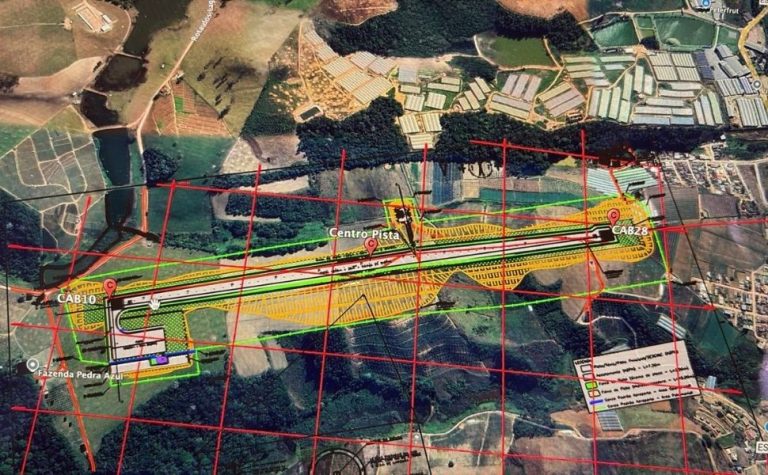Aeroporto das Montanhas vai permitir pouso de aeronaves para até 72 passageiros