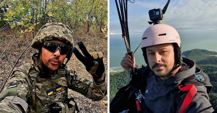 Ex-voluntário na guerra da Ucrânia morre em acidente de parapente