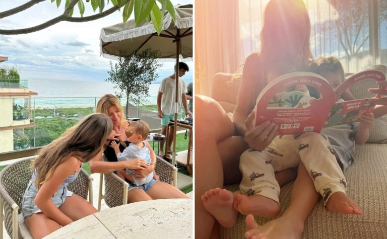 Gisele Bündchen publica mensagem de Ano Novo e mostra novas fotos do filho caçula