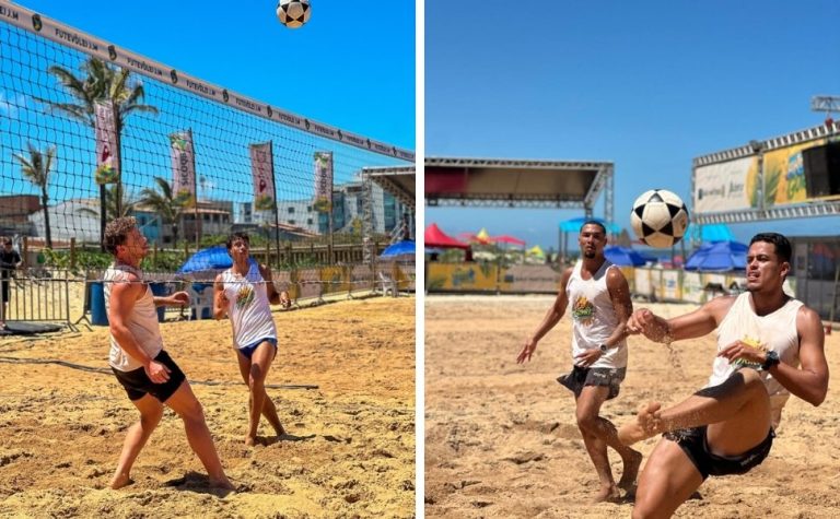 Guriri recebe pela primeira vez a 1ª Etapa do Brasileiro de Futevôlei