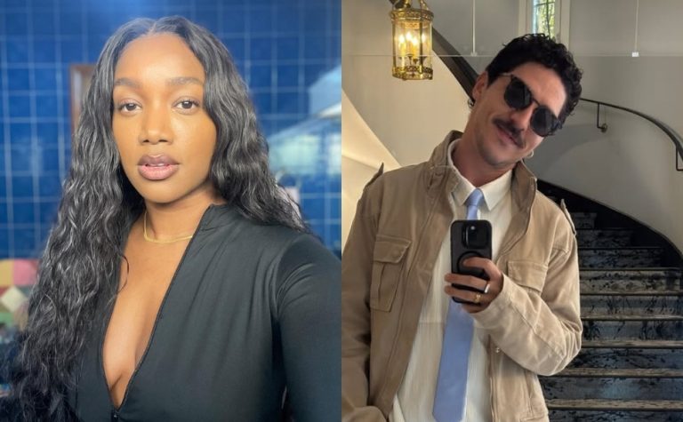 Iza e João Vitor Silva passam Réveillon juntos no Rio