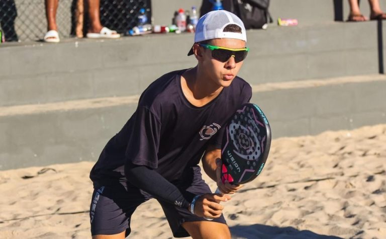 Joia estreia em desafio nacional de beach tennis