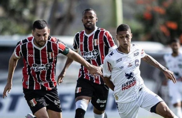 Santa Cruz e Maguary travam duelo movimentado e ficam no empate pelo Pernambucano