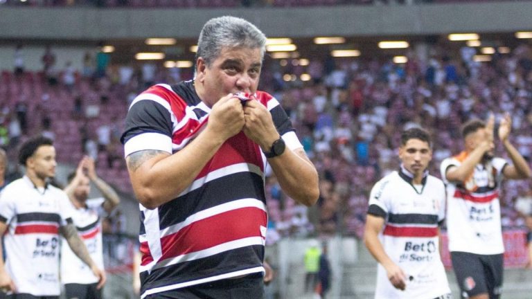 Marcelo Cabo deixa o Santa Cruz um dia após derrota por 4 a 0 para o Náutico
