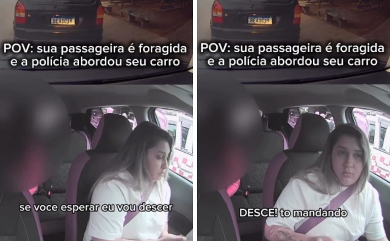Motorista de aplicativo capixaba descobre que passageira era foragida da Justiça