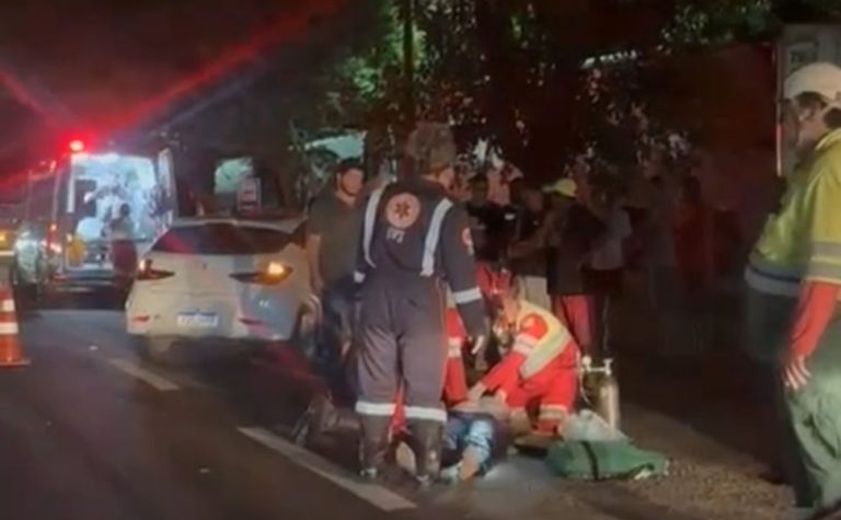 Mulher morre atropelada por caminhão em rodovia no ES