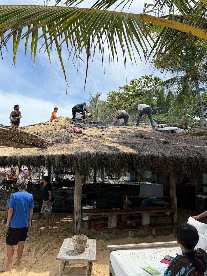 Quiosque de hotel de luxo em Trancoso registra princípio de incêndio; não há feridos