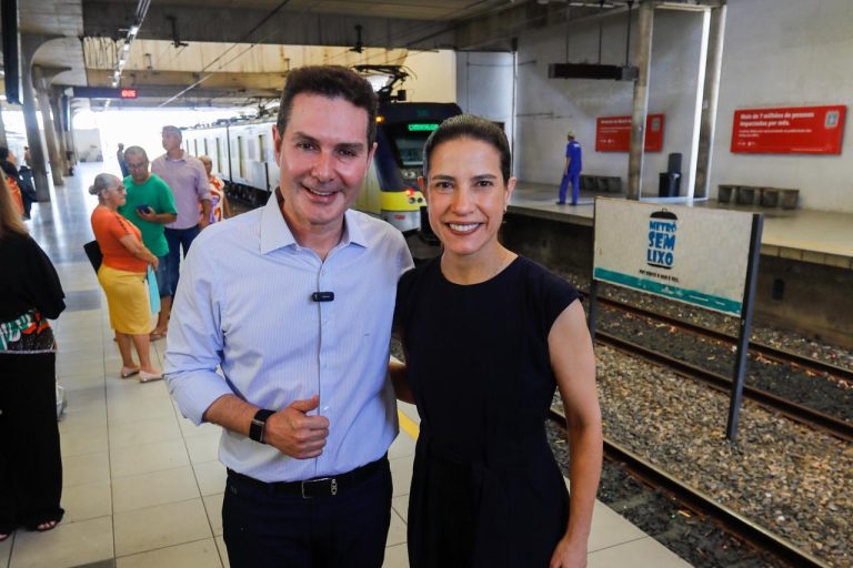 Raquel Lyra e Jader Filho anunciam R$ 500 milhões para o Metrô do Recife