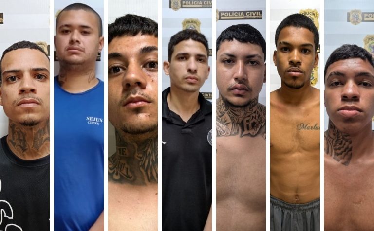 Sete homens são presos por homicídio e tentativa de homicídio em Viana