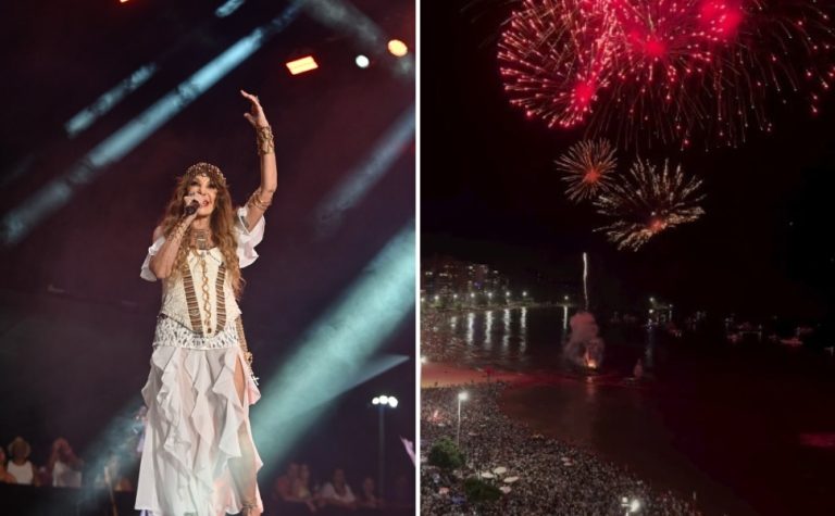 Shows e queima de fogos marcam a chegada de 2026 na Grande Vitória