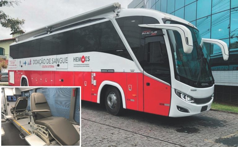 Solidariedade sobre rodas: Mais esperança com novo ônibus da doação de sangue