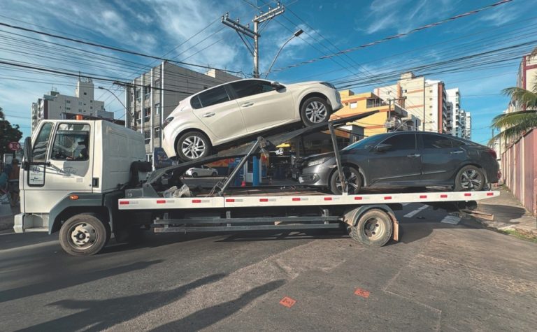 Somente em Guarapari, mais de 160 carros já foram guinchados