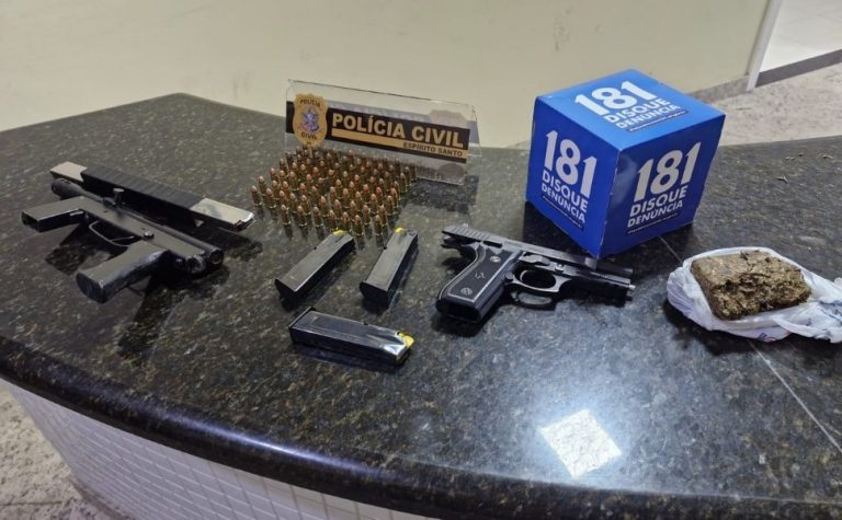 Suspeito morre e outros dois são presos em operação policial no Norte do ES