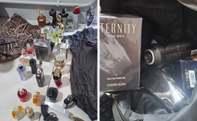 Trio é detido por suspeita de furto em uma loja de perfumes na Serra