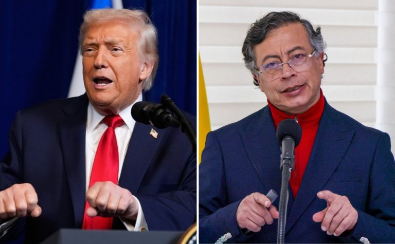 Trump chama a Colômbia de ‘vizinho doente que gosta de vender cocaína para os EUA’