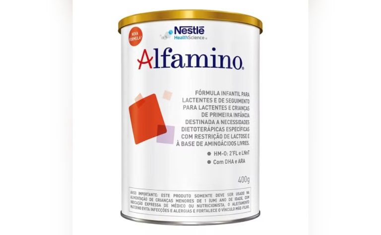 Anvisa suspende venda de fórmula infantil Alfamino, da Nestlé