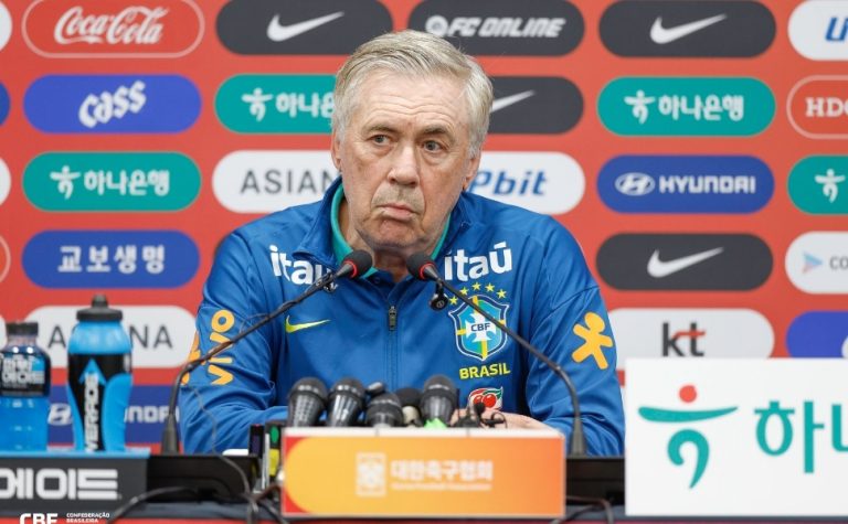 ‘Acho que vou renovar por 4 anos’, diz Ancelotti sobre futuro na seleção