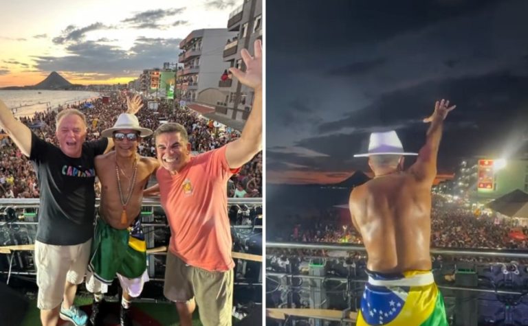 Beto Kauê arrasta “mar de gente” na segunda de Carnaval em praia no ES