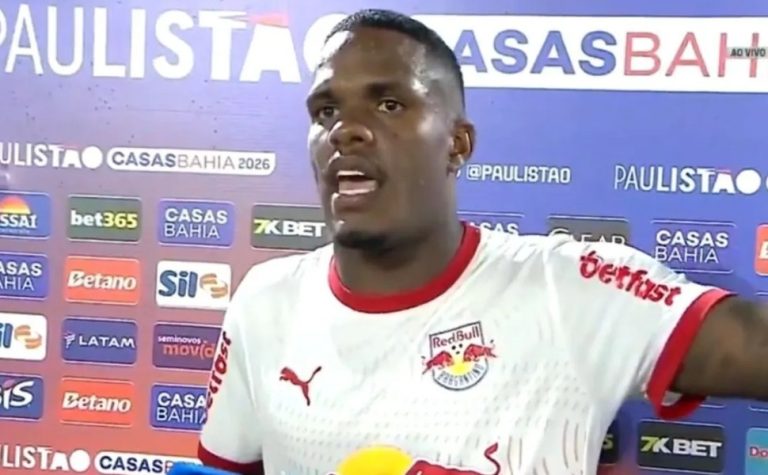 Bragantino anuncia multa a zagueiro autor de declaração machista após jogo