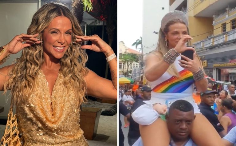Carla Perez se desculpa após críticas por cena envolvendo segurança negro