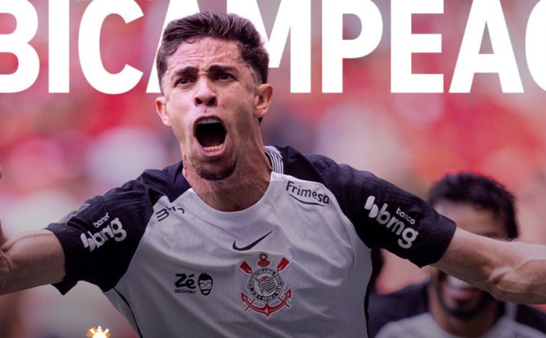 Com expulsão e controle do jogo, Corinthians vence Flamengo e leva a Supercopa