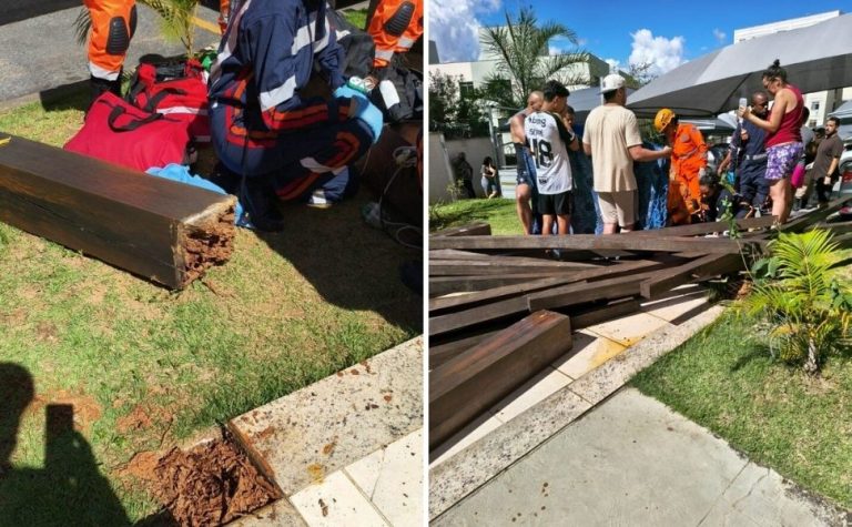 Criança de 10 anos morre após estrutura de playground desabar em Minas Gerais