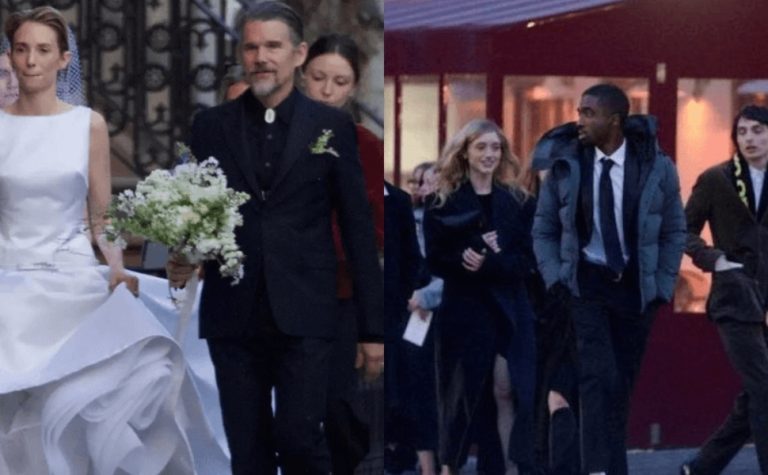 Elenco de ‘Stranger Things’ se reúne para casamento surpresa de Maya Hawke