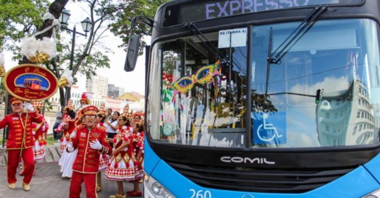 Expresso da Folia terá 94 ônibus e corredores exclusivos no Recife