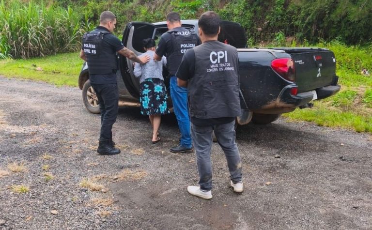 Mulher é presa suspeita de matar cão em Afonso Cláudio