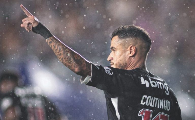 Philippe Coutinho retoma protagonismo no Vasco