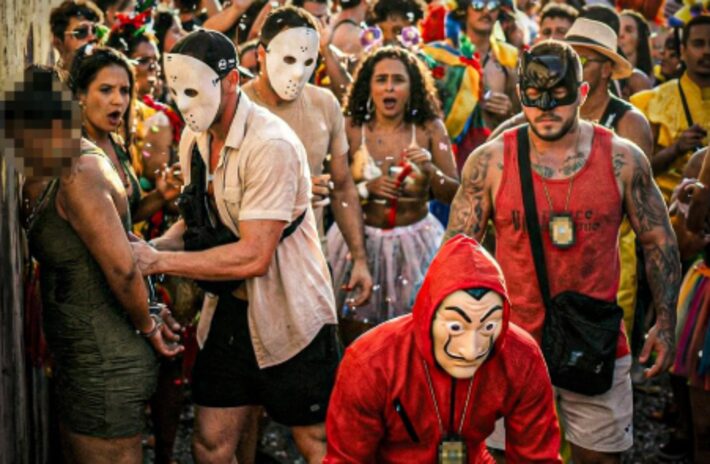 Policiais civis fantasiados de Jason, Batman e La Casa de Papel prendem suspeitos de furto no Rio