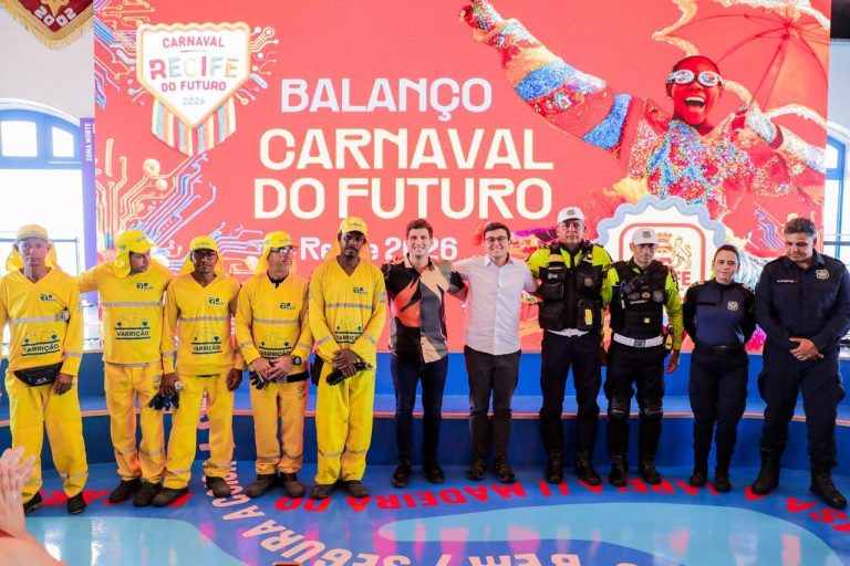 Recife registra 3,7 milhões de pessoas e movimentação de R$ 2,8 bi no Carnaval 2026