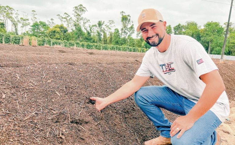 Redução de custos com reaproveitamento de palha de café na produção de adubo