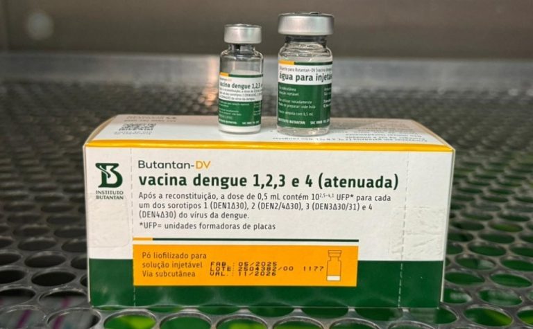 Vacina contra dengue do Butantan começa a ser aplicada na próxima segunda no ES