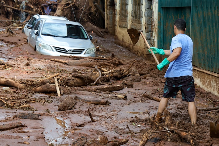 Veja o antes e depois de áreas castigadas pela chuva em Juiz de Fora