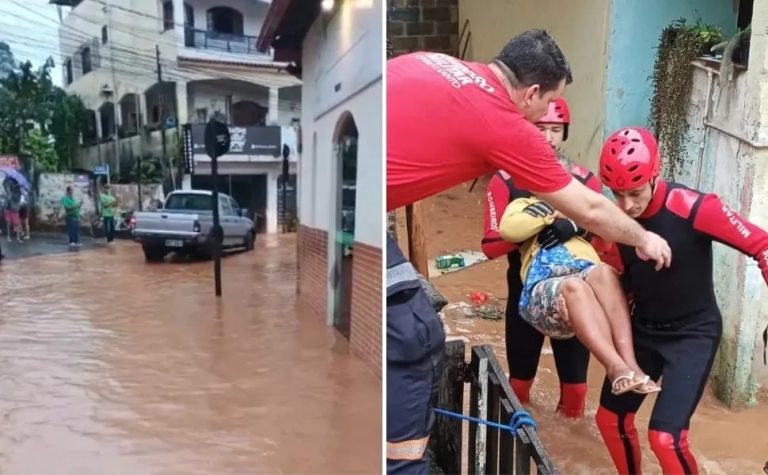 Mais de 500 pessoas seguem desalojadas após fortes chuvas no ES