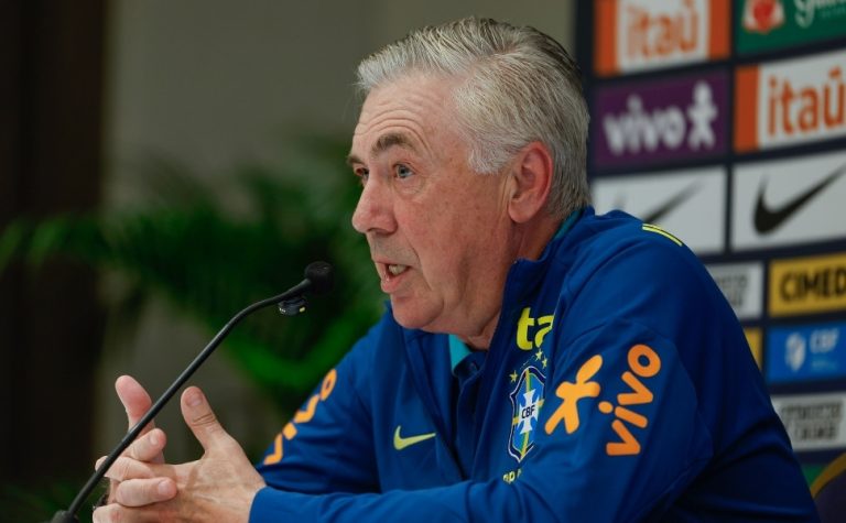 Ancelotti põe Marquinhos e Vini ante Croácia e lamenta