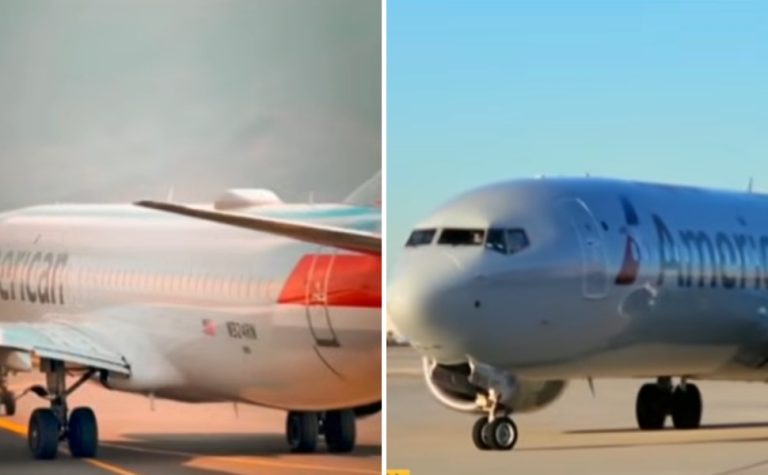 Avião da American Airlines é encontrado com marcas de tiro nos EUA