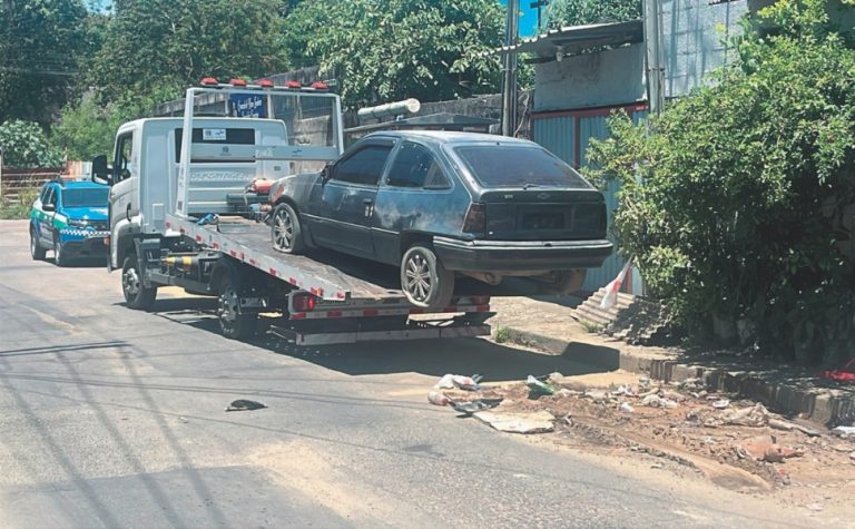 “Choque de ordem” para remover carros abandonados nas ruas da Grande Vitória