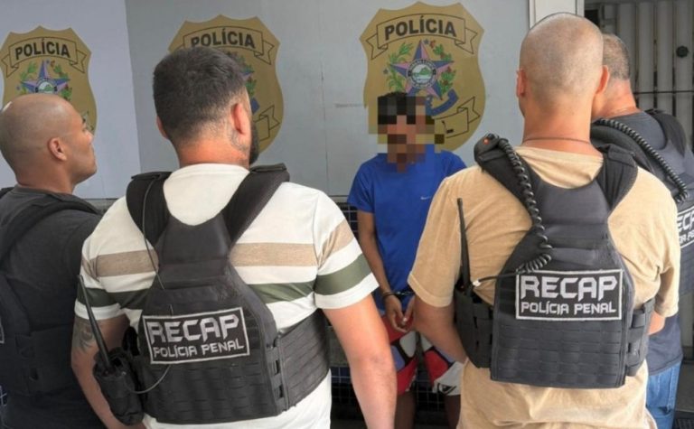 Condenado por homicídio é recapturado em Vila Velha