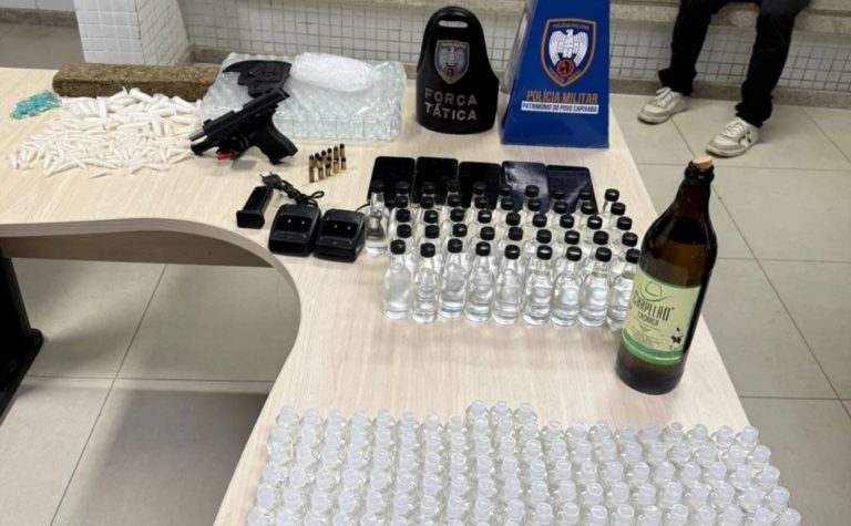 Dona de distribuidora é presa após loló ser encontrado em garrafa de cachaça