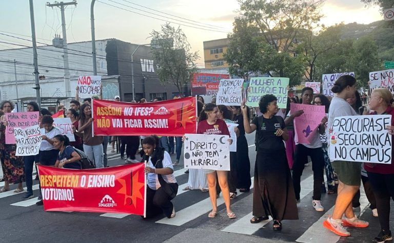 Estudantes do Ifes protestam contra tentativa de assédio em Vitória