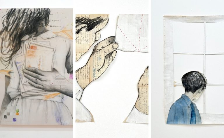 Exposição em Vitória transforma cartas da Segunda Guerra em arte contemporânea
