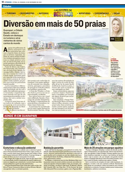 Guarapari: o paraíso capixaba que combina praias, natureza e qualidade de vida
