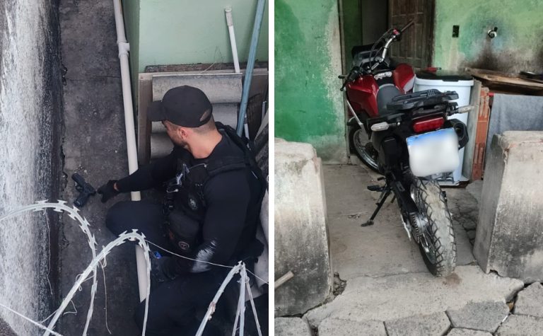 Homem é preso e arma é apreendida durante operação no Norte do Estado
