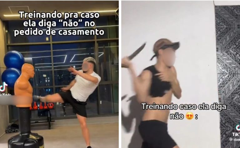 Homens simulam em perfis nas redes sociais agredir mulheres que recusam namoro