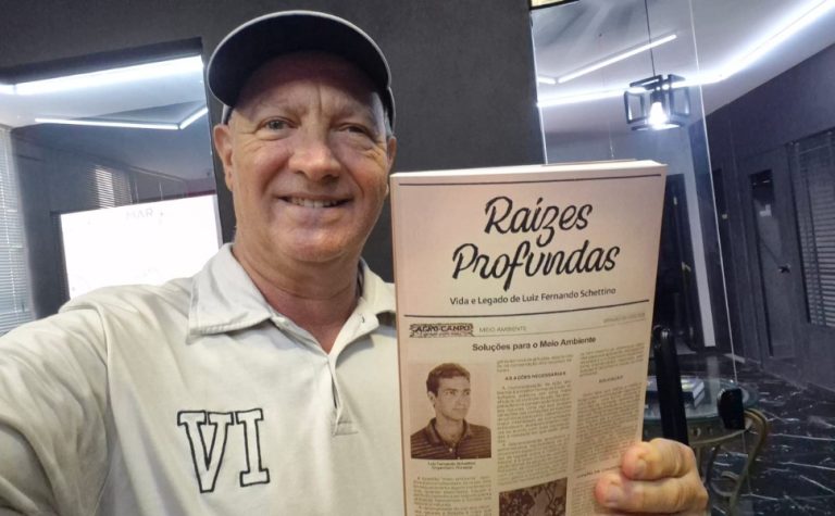 Luiz Fernando Schettino lança livro e documentário sobre legado ambiental no ES