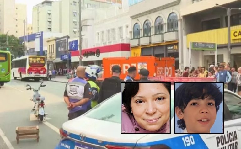 Mãe e filho morrem atropelados em acidente com bicicleta elétrica no Rio