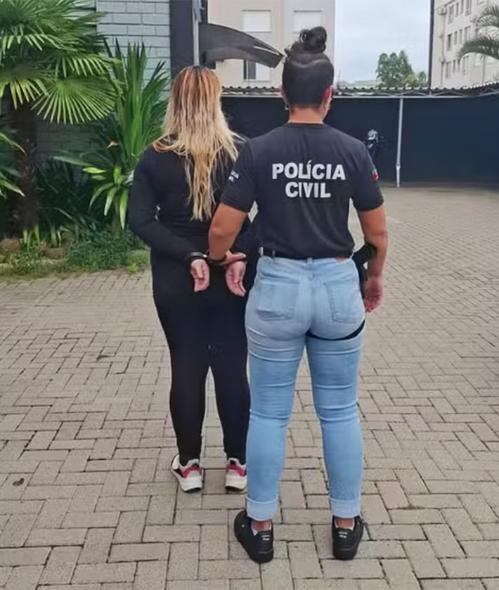 Mãe é presa no Rio Grande do Sul após exame detectar cocaína na urina da filha de 3 anos